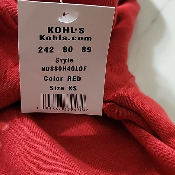 NWT Sponge Bob Holiday Sweatshirt Juniors size XS - Picture 4 of 4